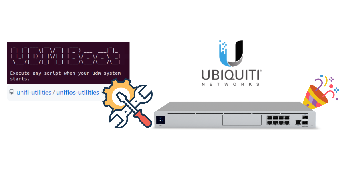 Installing On boot script On The UDM Pro Dream Machine Pro CLN io Installing On boot script On The UDM Pro Dream Machine Pro CLN io